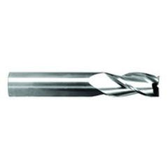 1/2" Dia. - 2" LOC - 4" OAL - .005 Radius 3 FL Carbide S/E HP End Mill-Uncoated - Sun Tool & Supply