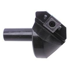 82° Point - 1/2" Min - 1/2" SH - Indexable Countersink & Chamfering Tool - Sun Tool & Supply