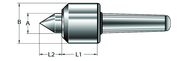 PLC-CNC-S60-MT3 - CNC High Speed Heavy Duty Live Center - Sun Tool & Supply