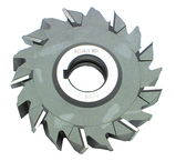 2-1/2 x 1/4 x 1 - HSS - Staggered Tooth Side Milling Cutter - Sun Tool & Supply