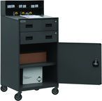 Mobile Shop Desk - 23"W x 20"D x 51"H - Sun Tool & Supply