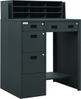 Stationary File Work Station and Stand Up Desk - Sun Tool & Supply