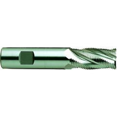 3/8 X 3/8 X 3/4 X 2-1/2 4Fl Reg CC Fine Rougher M42 TiAlN-Futura Coated - Sun Tool & Supply