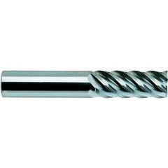 1/2-1/2-1-1/4-3 R.030 5Fl Reg SE H-45 R.030 CBD TiAlN-Futura Coated End Mill - Sun Tool & Supply