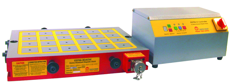 31.9" x 23.6" x 2.8" - Electro Permanent Magnetic Chuck - Sun Tool & Supply