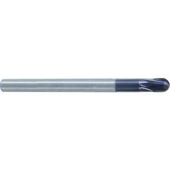 1/2 X 1/2 X 4-1/2 X 4 X .496 2Fl H-15 Ball Nose X-Power For Over Hrc 55 EM - - Sun Tool & Supply