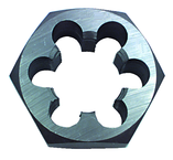 7/8-14 / Carbon Steel Right Hand Hexagon Die - Sun Tool & Supply