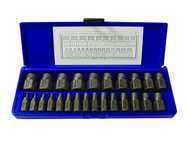 25 Piece Hex Head Multi-Spline Extractor Set - Sun Tool & Supply