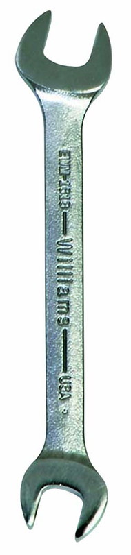 21.0 x 24mm - Chrome Satin Finish Open End Wrench - Sun Tool & Supply