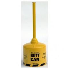 5 GAL CIGARETTE DISPOSAL CAN YELLOW - Sun Tool & Supply