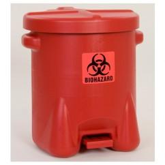 14 GAL POLY BIOHAZ SAFETY WASTE CAN - Sun Tool & Supply