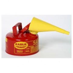 1 GAL TYPE I SAFETY CAN W/FUNNEL - Sun Tool & Supply