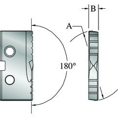 23/32 1 T-A FB DRILL INSERT - Sun Tool & Supply