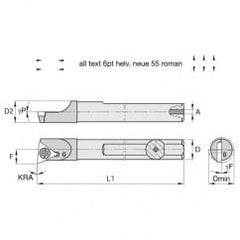 FCBI25060R CARBIDE SHANK BORING BAR - Sun Tool & Supply