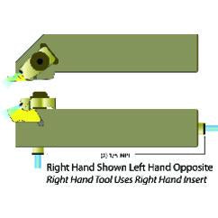 ADNSR163D - Coolant Thru- RH - Threading Toolholder Use Insert NG-3R - Sun Tool & Supply