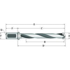 23030H-150F Spade Blade Holder - Helical Flute- Series 3 - Sun Tool & Supply