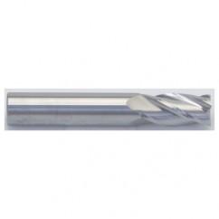 4mm Dia. x 50mm Overall Length 4-Flute Square End Solid Carbide SE End Mill-Round Shank-Center Cut-AlTiN - Sun Tool & Supply