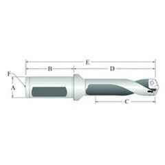 60714S-075F Spade Drill Holder - Sun Tool & Supply