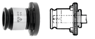 Positive Tap Adaptor -9/16" - Adaptor Size 2 - Sun Tool & Supply