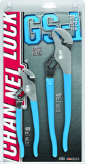 Channellock Tongue & Groove Plier Set -- #GS1; 2 Pieces; Includes: 6-1/2"; 9-1/2" - Sun Tool & Supply