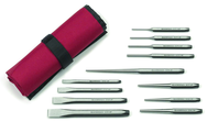 12PC PUNCH AND CHISEL SET - Sun Tool & Supply