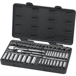 68PC 1/4" AND 3/8" DR 6 AND 12PT - Sun Tool & Supply