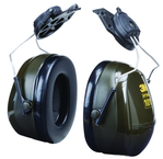 Cap-Mounted Earmuff; NRR 24 dB - Sun Tool & Supply