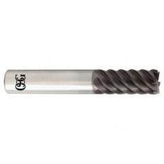 3/4 x 3/4 x 3/4 x 3/4 6Fl  Square Carbide End Mill - TiALN - Sun Tool & Supply