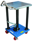 Hydraulic Lift Table - 20 x 36'' 1,000 lb Capacity; 36 to 54" Service Range - Sun Tool & Supply