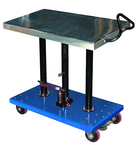 Hydraulic Lift Table - 32 x 48'' 6,000 lb Capacity; 36 to 54" Service Range - Sun Tool & Supply