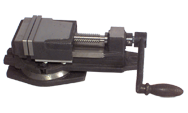 Swivel Base Milling Machine Vise - 5-7/8" Jaw Width - Sun Tool & Supply