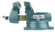 748A, 740 Series Mechanics Vise - Swivel Base, 8" Jaw Width, 8-1/4" Jaw Opening, 4-3/4" Throat Depth - Sun Tool & Supply