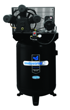 60 Gal. Single Stage Air Compressor, Vertical, Super Hi-Flo, 155 PSI - Sun Tool & Supply