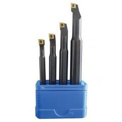 Set of 4 Boring Bars - Includes 1 of Each: A05HSCLCR2, A06JSCLCR2, A08KSCLCR2, A10MSCLCR2 - Sun Tool & Supply