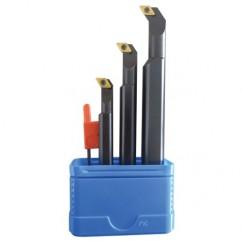 Set of 3 Boring Bars - Includes 1 of Each: A06JSTFCR2, A08KSTFCR2, A10MSTFCR2 - Sun Tool & Supply