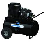 20 Gal. Single Stage Air Compressor, Horizontal, Portable, 155 PSI - Sun Tool & Supply