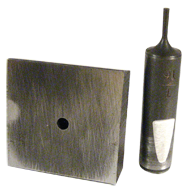 Punch & Die Set for Bench Punch - 3/8" Square - Sun Tool & Supply