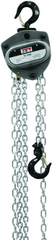 L-100-100WO-20, 1 Ton Hand Chain Hoist with 20' Lift & Overload Protection - Sun Tool & Supply