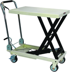 SLT-330F, Scissor Lift Table With Folding Handle - Sun Tool & Supply