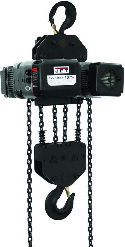 10AEH-34-15, 10-Ton VFD Electric Hoist 3-Phase with 15' Lift - Sun Tool & Supply