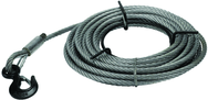 WR-75A WIRE ROPE 5/16X66' WITH HOOK - Sun Tool & Supply