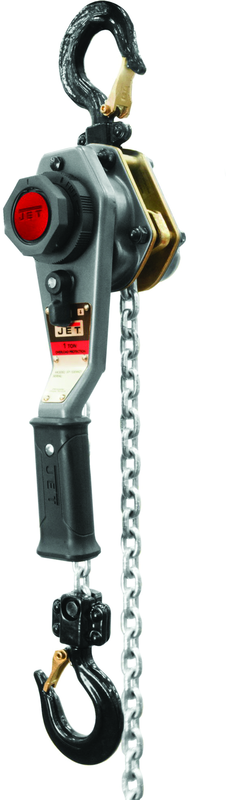 JLH Series 1 Ton Lever Hoist, 15' Lift with Overload Protection - Sun Tool & Supply