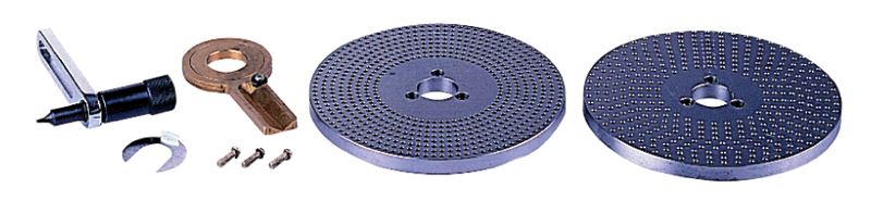 Elephant Dividing Plates - For 6" Rotary Table - Sun Tool & Supply