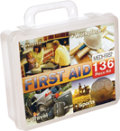 136 Pc. Multi-Purpose First Aid Kit - Sun Tool & Supply