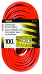 Extension Cord - 100' Extra HD 3-Outlet (Power Block) - Sun Tool & Supply