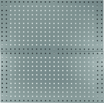 Two-Panel Steel Toolboard System -Gray - Sun Tool & Supply