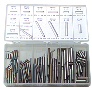 Dowel Pin Assortment - SS - 1/16 thru 1/4 Dia - Sun Tool & Supply