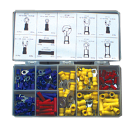 185 Piece - Electrical Terminal Assortment - Sun Tool & Supply