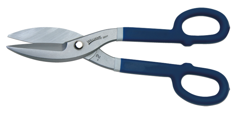 2-1/2'' Blade Length - 12'' Overall Length - Straight Cutting - Tinner Snips - Sun Tool & Supply