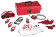 Valve & Electrical with 3 Padlocks - Lockout Kit - Sun Tool & Supply